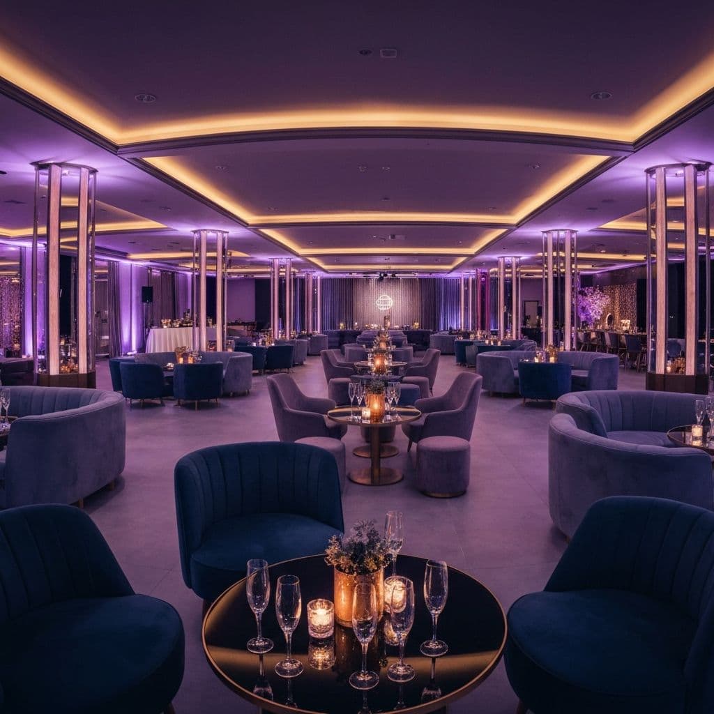 Elegante Feier Setup