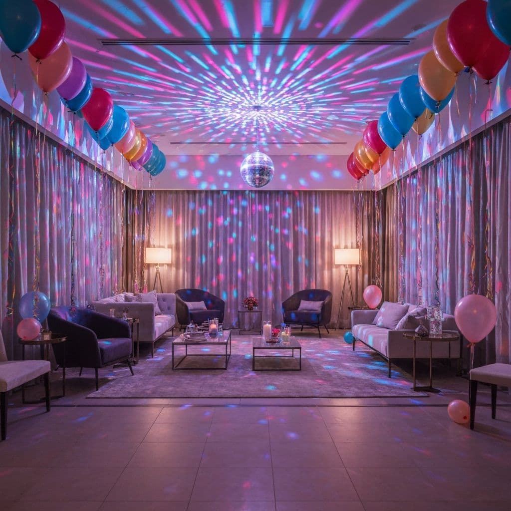 Partyraum Hauptansicht